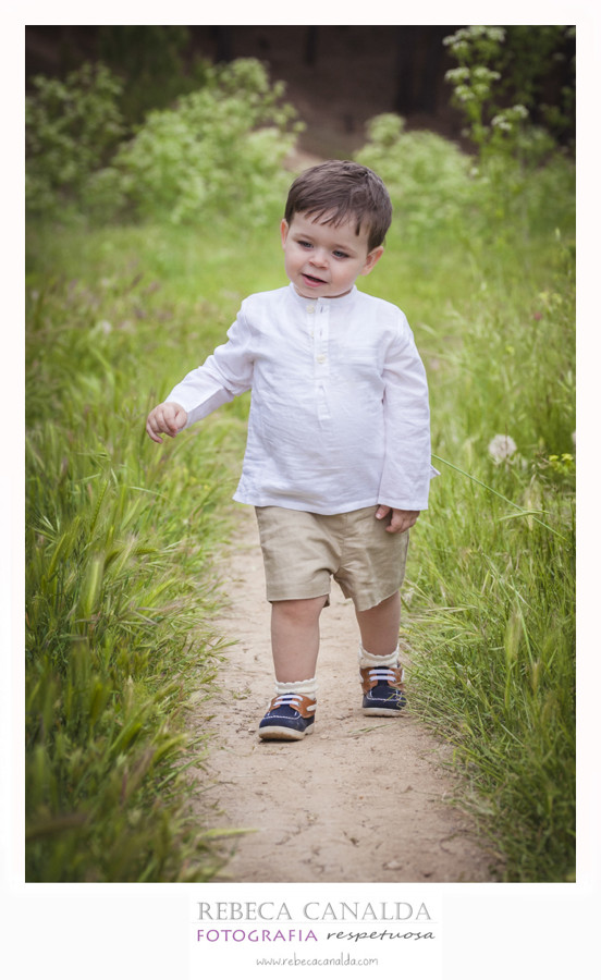 reportaje en el campo