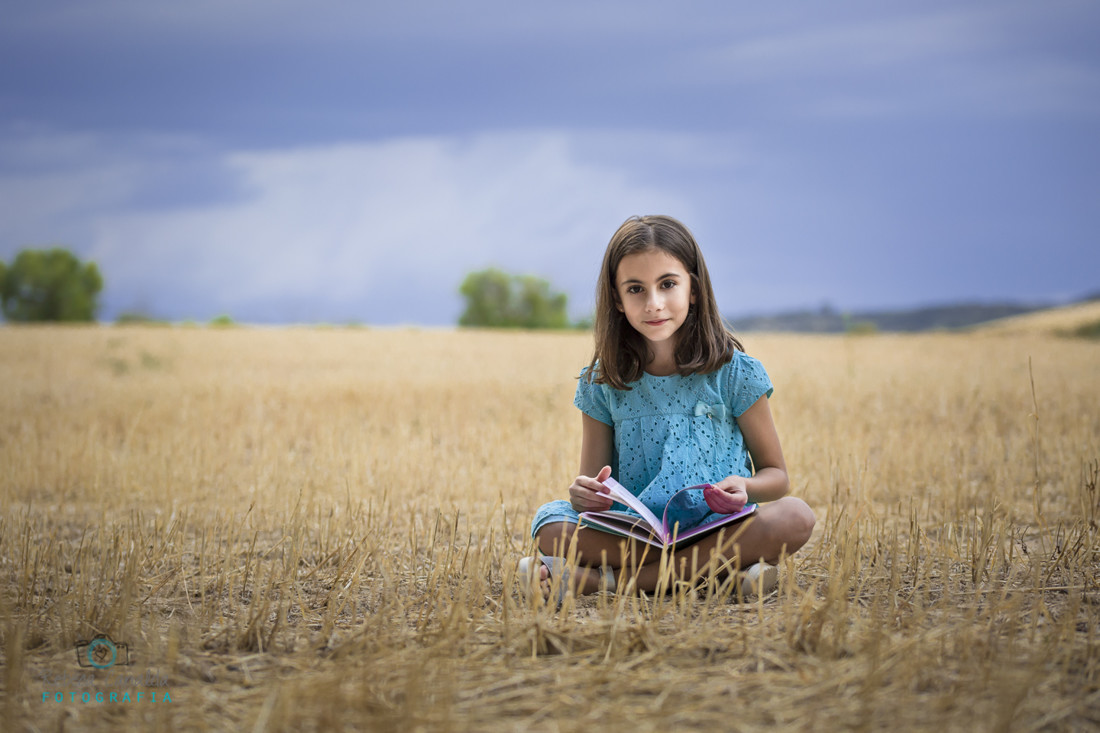 campo niña libro