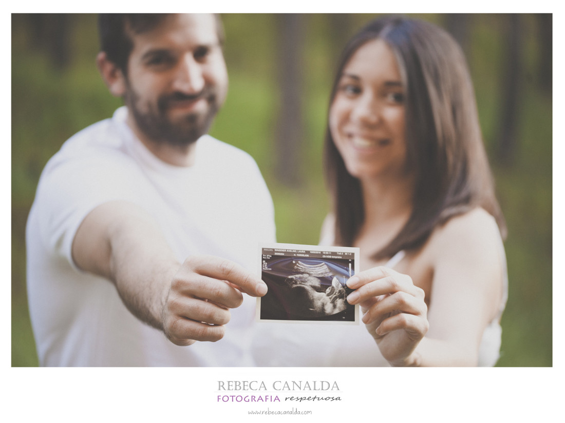 Embarazo fotografia exterior ecografia