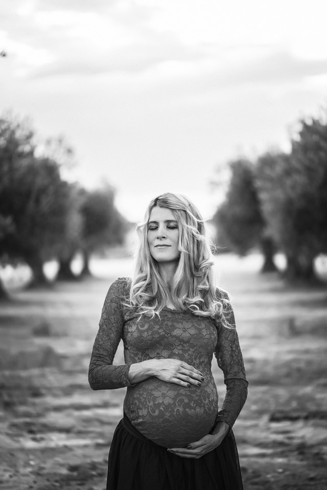 retrato embarazo