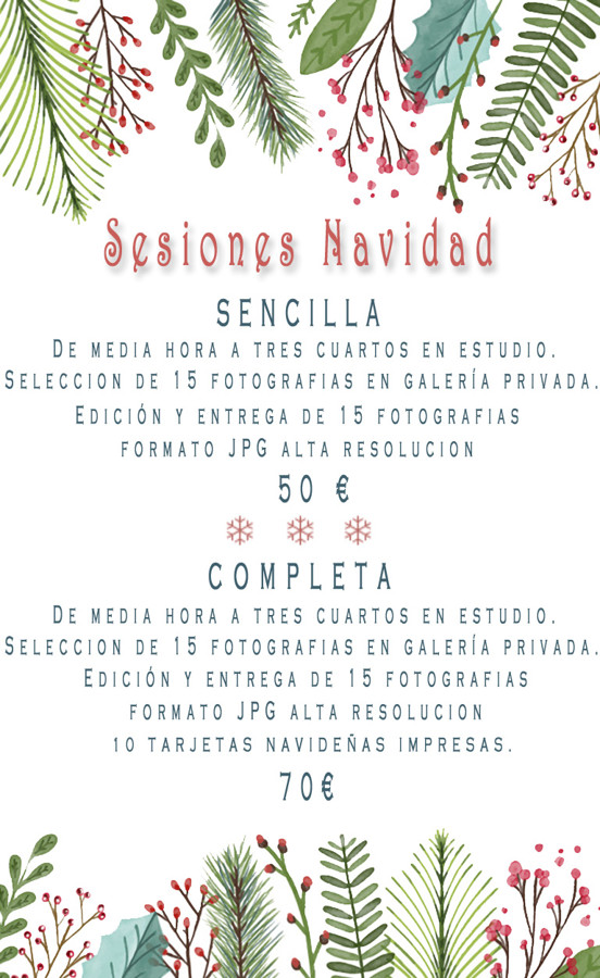 sesion fotos navidad