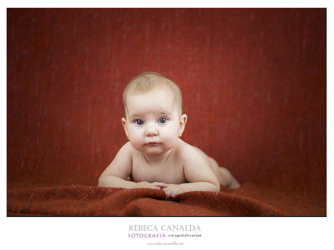 Sesión de fotos bebe